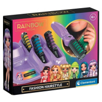 Rainbow High - Vlasový make up - Módní duhový účes