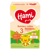 Hami 3 batolecí mléko s příchutí vanilky od uk. 12. měsíce 600g