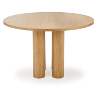 HALMAR Jídelní stůl AZUL 120 cm přírodní dub/hnědý