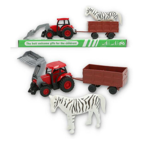 Traktor s vlečkou a koníkem Toys Group