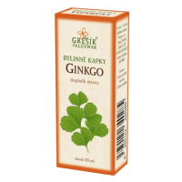 Grešík Bylinné kapky Ginkgo 50ml