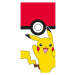 Dětská osuška Pokémon Pokéball a Pikachu