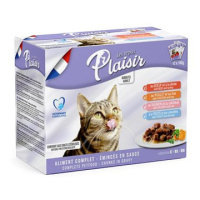 Plaisir Cat kapsičky mix multipack 12 × 100 g