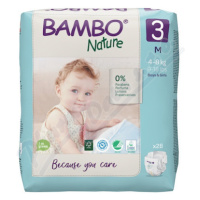 Bambo Nature 3 dětské plenkové kalhotky 4-8kg 28ks