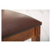LuxD Designová židle Desmond Sheesham hnědá