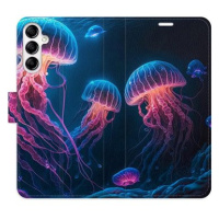 iSaprio flip pouzdro Jellyfish pro Samsung Galaxy A14 / A14 5G