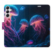 iSaprio flip pouzdro Jellyfish pro Samsung Galaxy A14 / A14 5G