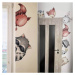 Samolepka na zeď do dětského pokoje - Lesní zvířátka kolem dveří