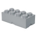 LEGO Úložný box 8 250 x 500 x 180 mm - šedý