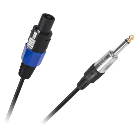 Kabel JACK 6,3 zástrčka - Speakon 5m HQ CABLETECH