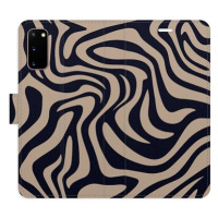 iSaprio Flip pouzdro Zebra Black 02 pro Samsung Galaxy S20