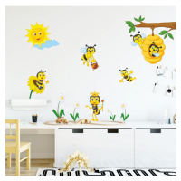 Dětské samolepky na zeď - Včelí království