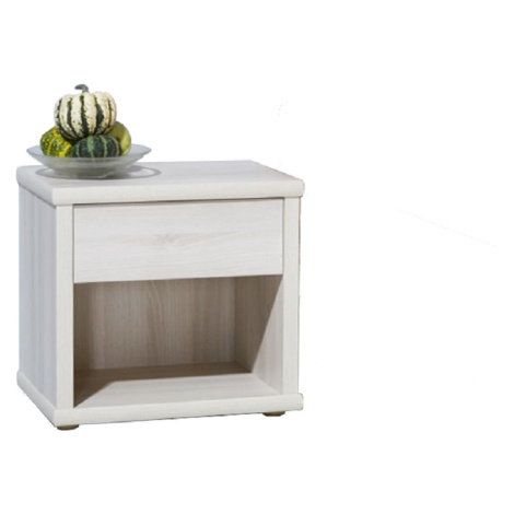 Noční stolek BMB úzký imitace dřeva Dekor: dub šedý