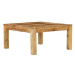 Konferenční stolek 80 × 80 × 40 cm masivní mangovníkové dřevo