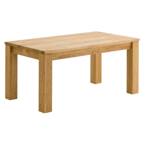 Jídelní stůl Bold 140, dub, masiv (140x90 cm)