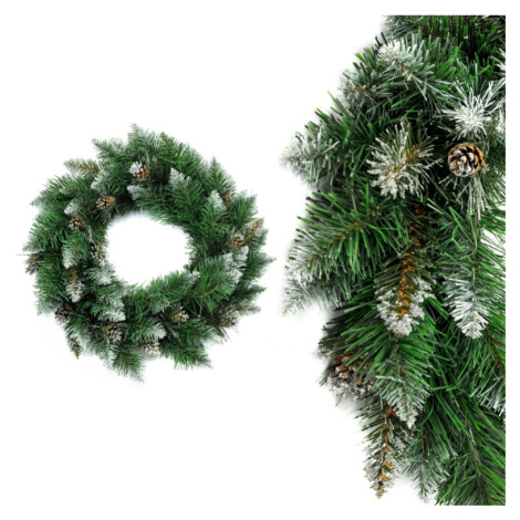 Aga Vánoční věnec 50 cm Diamantový