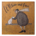 Obraz na plátně Sam Toft - It'll Turn Out fine, 2 - 30×30 cm