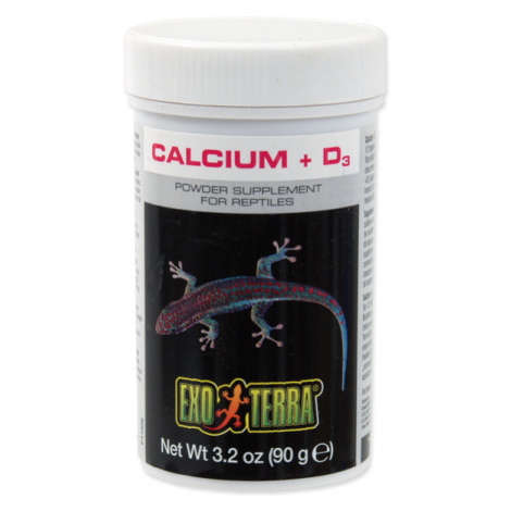 Doplňkové krmivo Exo Terra kalcium + vitamín D3 90g