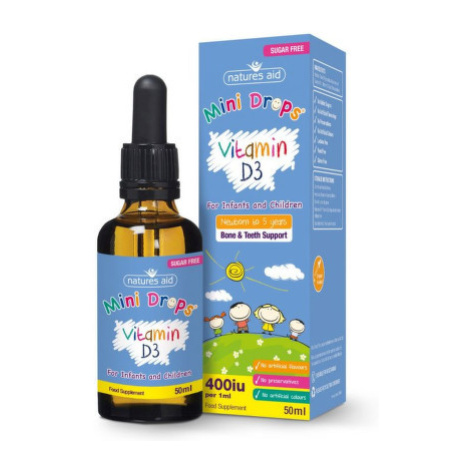 Vitamin D3 kapky pro děti a kojence 50ml