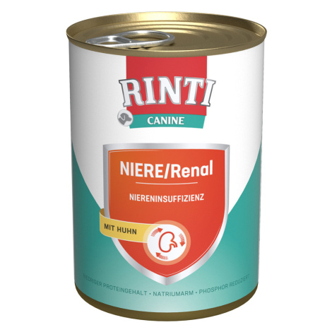 RINTI Canine Niere/Renal s kuřecím 400 g - 24 x 400 g