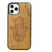 Pouzdro Bewood pro iPhone 12 12 Pro Hamsa Imbuia