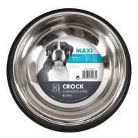 M-Pets Crock Miska nerezová s gumou Maxi 3,62l