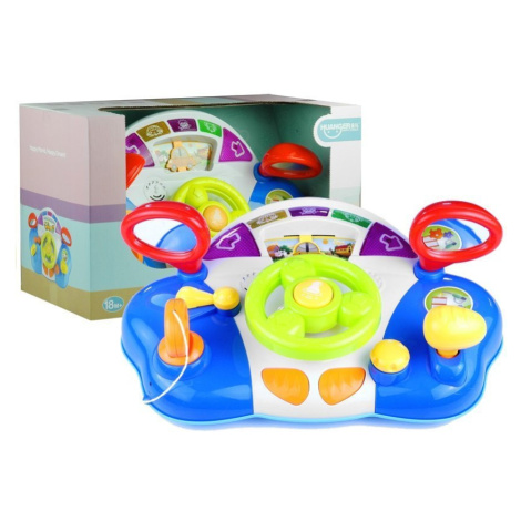 mamido  Interaktivní dětský volant se zvuky