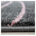 Ayyildiz koberce AKCE: 120x120 (průměr) kruh cm Dětský kusový koberec Kids 610 pink kruh - 120x1