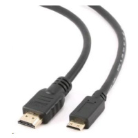 GEMBIRD Kabel HDMI - HDMI mini 1, 8m (v1.4, zlacené kontakty, stíněný)