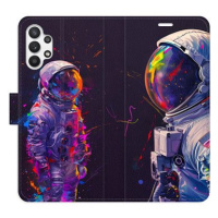 iSaprio Flip pouzdro Neon Astronaut 02 pro Samsung Galaxy A32 5G