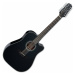 Takamine GD30CE-12 Black 12-strunná elektroakustická kytara