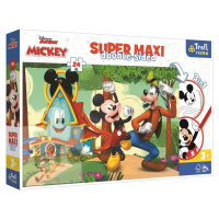 Oboustranné puzzle Mickeyho klubík SUPER MAXI