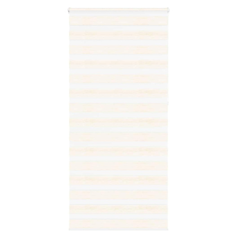 vidaXL Zebra roleta mramorově béžová šířka látky 100,9 cm polyester