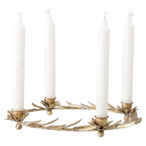 Kovový adventní svícen s vánočním motivem Leonetta – Bloomingville