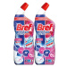 BREF Power Aktiv Gel WC Flower 2× 700 ml