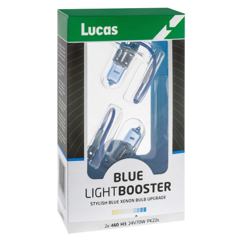 Lucas H3 Lightbooster 70W 24V Pk22s sada 2ks LLX460BLX2