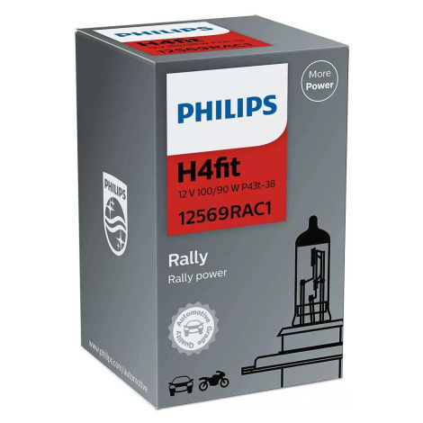Philips H4 12V 100/90W P43T-38 Rally