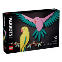 Lego Art 31211 Kolekce zvířat papouška ary