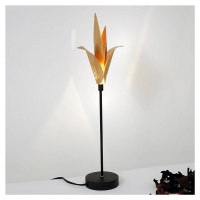 Holländer Stolní lampa Airone se zlatým květem