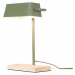 Stolní lampa s kovovým stínidlem v zeleno-přírodní barvě (výška 40 cm) Cambridge – it's about Ro