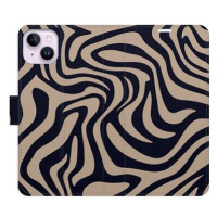 iSaprio Flip pouzdro Zebra Black 02 pro iPhone 14 Plus