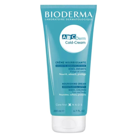 Výživný krém na tvář a tělo pro děti ABCDerm Cold-Cream Bioderma - 200 ml