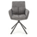 Jídelní židle SCK-495 šedá/černá