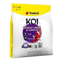 Tropical Koi Wheat Germ & Garlic Pellet M 5 l 1,5 kg