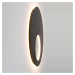 Holländer LED nástěnné světlo Luina Ø 80 cm vnitřek stříbrný