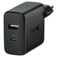 Tronic® Duální USB nabíječka, 32 W, Usb-C PD, Usb-A (černá)