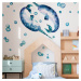 York Wallcoverings Samolepky na stěnu ryby NARVAL