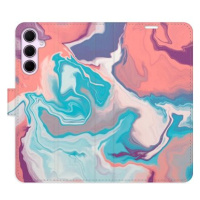 iSaprio Flip pouzdro Abstract Paint 06 pro Samsung Galaxy A55 5G