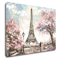 Impresi Obraz Eiffelova věž kreslená - 70 x 50 cm