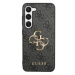 Guess hard silikonový kryt Samsung Galaxy S24 PLUS black 4G Big Metal Logo